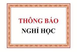 TRƯỜNG THPT KIM ĐỘNG THÔNG BÁO NGHỈ HỌC 31/01/21