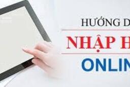 HƯỚNG DẪN NHẬP HỌC ONLINE CHO THÍ SINH TRÚNG TUYỂN VÀO LỚP 10 NĂM HỌC 2021-2022 13/07/21