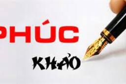 TRƯỜNG THPT KIM ĐỘNG THÔNG BÁO VỀ VIỆC HƯỚNG DẪN PHÚC KHẢO BÀI THI KỲ THI TN THPT ... 28/07/21