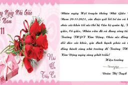 CHÀO MỪNG NGÀY NHÀ GIÁO VIỆT NAM 20-11-2021 20/11/21