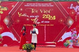 TRƯỜNG THPT KIM ĐỘNG TỔ CHỨC CHƯƠNG TRÌNH TẾT VIỆT 2024 VỚI CHỦ ĐỀ “XUÂN GẮN KẾT – ... 28/01/24