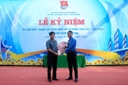 TUỔI TRẺ TRƯỜNG THPT KIM ĐỘNG SÔI NỔI VỚI THÁNG THANH NIÊN 27/03/24