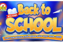 TRƯỜNG THPT KIM ĐỘNG KHỞI ĐỘNG NĂM HỌC 2024-2025 31/08/24
