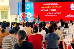 TỔ CHỨC CHUYÊN ĐỀ TƯ VẤN TÂM LÝ “ĐỒNG HÀNH CÙNG CON” TRƯỚC THỀM NĂM HỌC MỚI 03/09/24