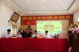 TRƯỜNG THPT KIM ĐỘNG LONG TRỌNG TỔ CHỨC HỘI NGHỊ CÁN BỘ VIÊN CHỨC NGƯỜI LAO ĐỘNG NĂM ... 30/09/24