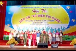 THÀNH CÔNG CỦA CÂU LẠC BỘ DÂN VŨ TRƯỜNG THPT KIM ĐỘNG THAM DỰ HỘI THI “VŨ ĐIỆU VUI ... 13/10/24