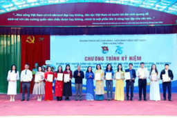 Cô giáo Lê Thị Nhàn được vinh danh "Nhà giáo trẻ tiêu biểu" và học sinh Hoàng Quốc ... 07/01/25
