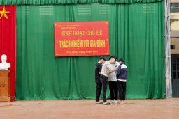 TRƯỜNG THPT KIM ĐỘNG TỔ CHỨC SINH HOẠT CHỦ ĐỀ THÁNG 2 23/02/23