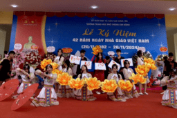 HỌC SINH TRƯỜNG THPT KIM ĐỘNG SÔI NỔI VỚI CÁC HOẠT ĐỘNG CHÀO MỪNG NGÀY NHÀ GIÁO VIỆT ... 05/12/24