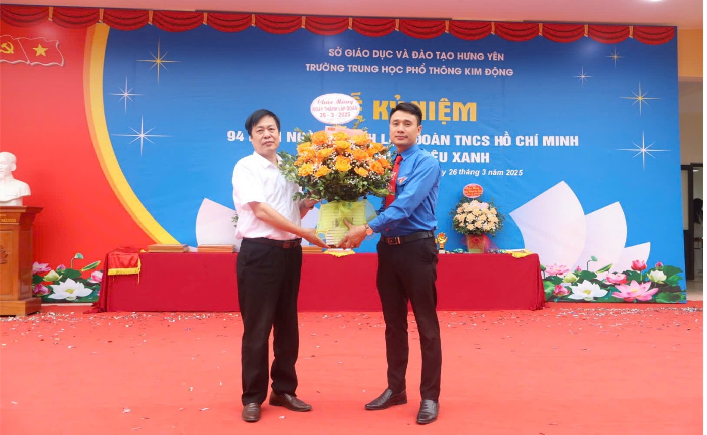 TUỔI TRẺ TRƯỜNG THPT KIM ĐỘNG - NHIỆT HUYẾT THÁNG 3 28/03/25